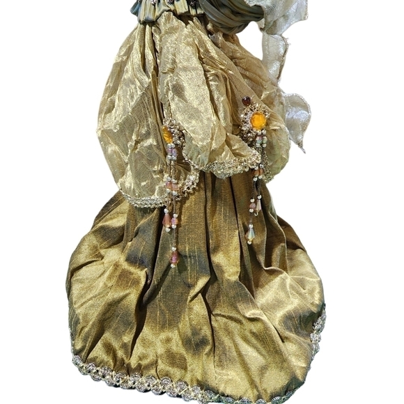 Vtg InArt Large Angel whimsical decor tree topper Thailand - Picture 12 of 14